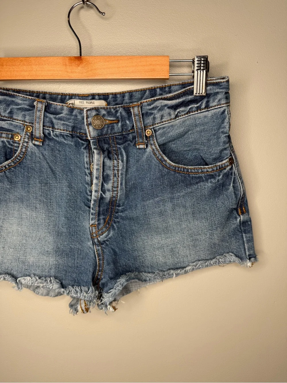 Free People Rock Denim Uptown Short